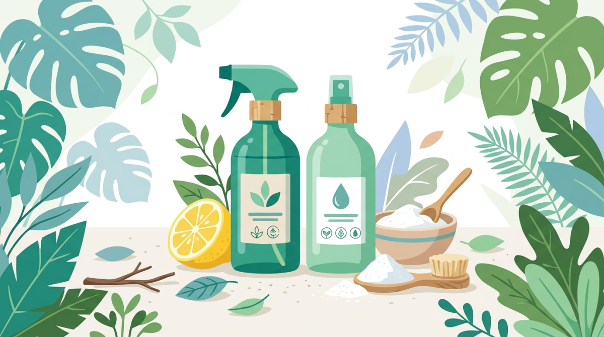 Produits ménagers écologiques : lesquels choisir et pourquoi - entreprise de nettoyage