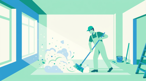 Nettoyage de fin de chantier : étapes et prix - entreprise de nettoyage