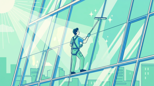 Nettoyage de vitres professionnel : méthodes et tarifs - entreprise de nettoyage